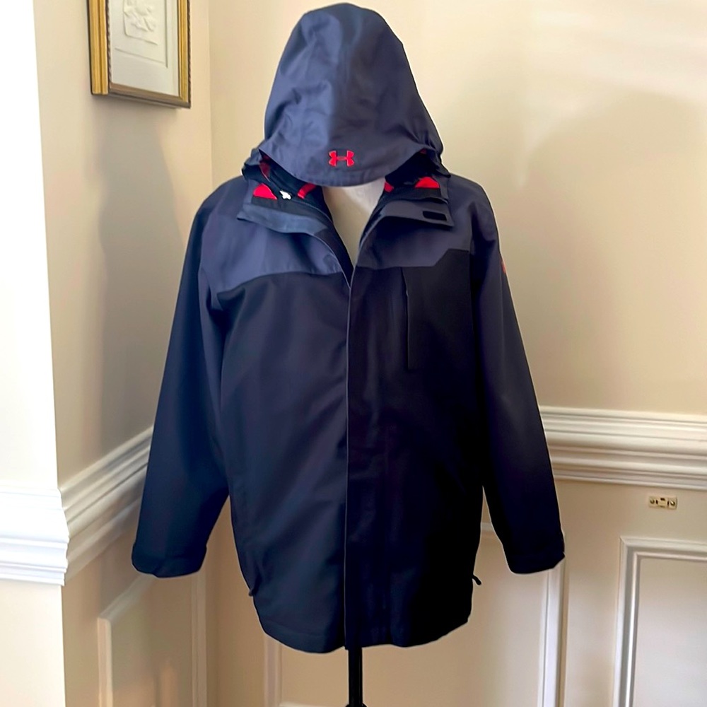 Under Armour Youth XL/JTG/EG Loose Cold Gear Double Lined Coat